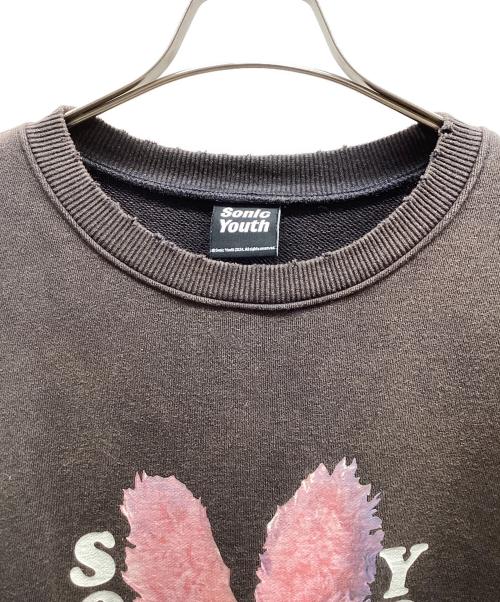 JOURNAL STANDARD（ジャーナルスタンダード）JOURNAL STANDARD (ジャーナルスタンダード) SONIC YOUTH (ソニックユース) 別注クルーネックスウェット ブラック サイズ:Lの古着・服飾アイテム