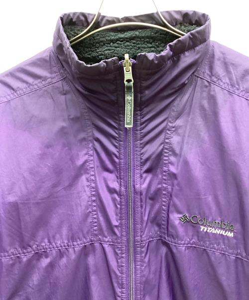Columbia（コロンビア）Columbia (コロンビア) リバーシブルジャケット パープル サイズ:Lの古着・服飾アイテム