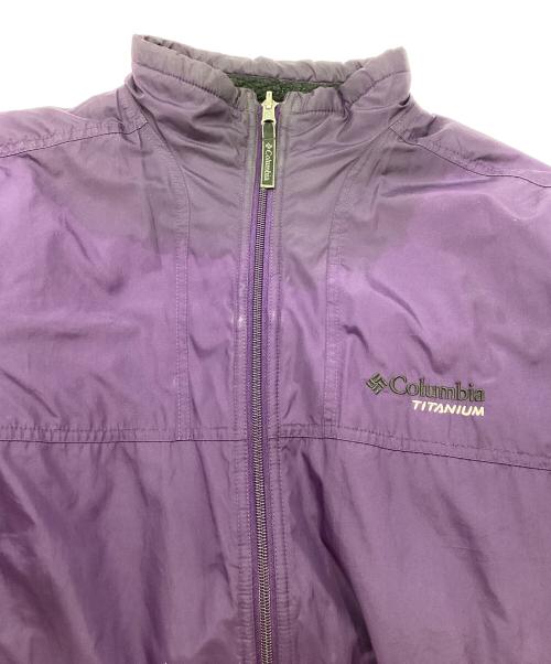 Columbia（コロンビア）Columbia (コロンビア) リバーシブルジャケット パープル サイズ:Lの古着・服飾アイテム