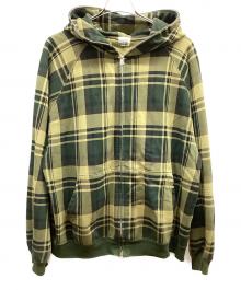BAPE BY A BATHING APE（ベイプバイアベイシングエイプ）の古着「ジップパーカー」｜グリーン