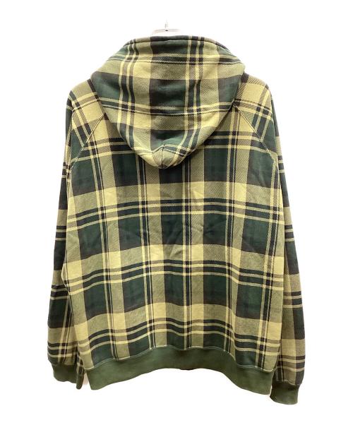 BAPE BY A BATHING APE（ベイプバイアベイシングエイプ）BAPE BY A BATHING APE (ベイプバイアベイシングエイプ) ジップパーカー グリーン サイズ:Lの古着・服飾アイテム
