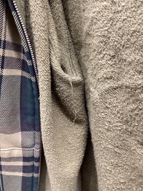 BAPE BY A BATHING APE（ベイプバイアベイシングエイプ）BAPE BY A BATHING APE (ベイプバイアベイシングエイプ) ジップパーカー グリーン サイズ:Lの古着・服飾アイテム
