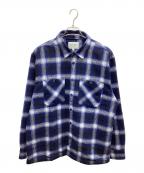 Carhartt WIPカーハート ワーク イン プログレス）の古着「長袖シャツ」｜ブルー