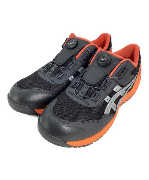asics（アシックス）asics (アシックス) アシックス ウィンジョブCP209 BOA ブラック×オレンジ サイズ:28の古着・服飾アイテム