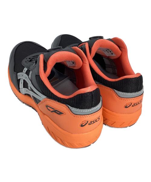 asics（アシックス）asics (アシックス) アシックス ウィンジョブCP209 BOA ブラック×オレンジ サイズ:28の古着・服飾アイテム