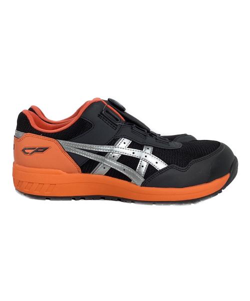 asics（アシックス）asics (アシックス) アシックス ウィンジョブCP209 BOA ブラック×オレンジ サイズ:28の古着・服飾アイテム