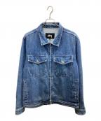 stussyステューシー）の古着「デニムジャケット」｜ブルー