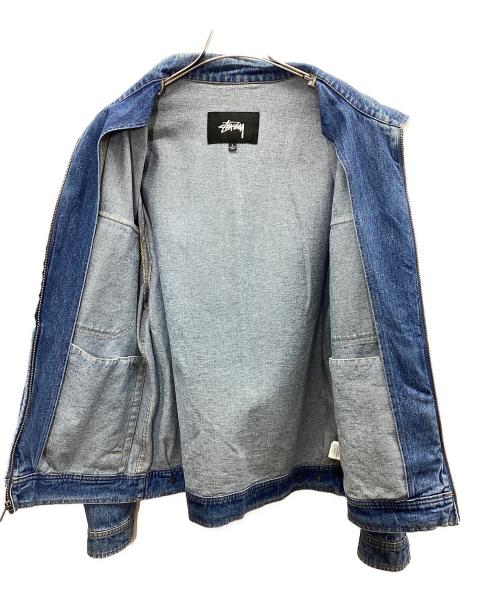 stussy（ステューシー）stussy (ステューシー) デニムジャケット ブルー サイズ:Lの古着・服飾アイテム