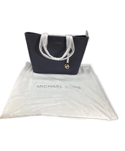MICHAEL KORS（マイケルコース）MICHAEL KORS (マイケルコース) トートバッグ　マイケルコース ネイビーの古着・服飾アイテム