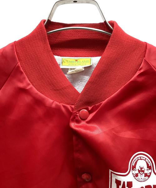 CUMBERLAND（カンバーランド）CUMBERLAND (カンバーランド) ナイロンジャケット レッド サイズ:Lの古着・服飾アイテム