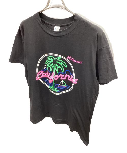 BIG BEAR（ビッグ ベアー）BIG BEAR (ビッグ ベアー) 半袖カットソー ブラック サイズ:Lの古着・服飾アイテム