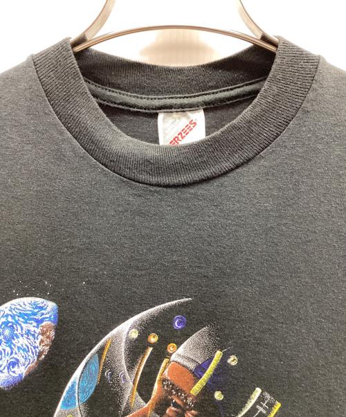 JERZEES（ジャージーズ）JERZEES (ジャージーズ) 半袖カットソー ブラック サイズ:Sの古着・服飾アイテム