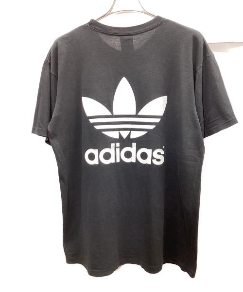 adidas（アディダス）adidas (アディダス) 半袖カットソー ブラック サイズ:Mの古着・服飾アイテム