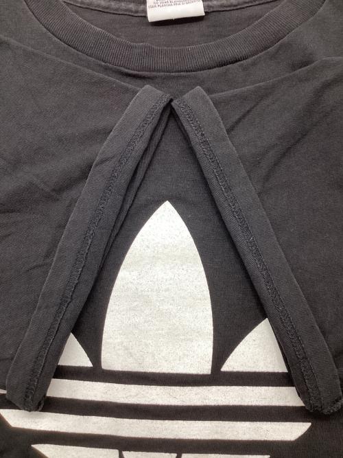 adidas（アディダス）adidas (アディダス) 半袖カットソー ブラック サイズ:Mの古着・服飾アイテム