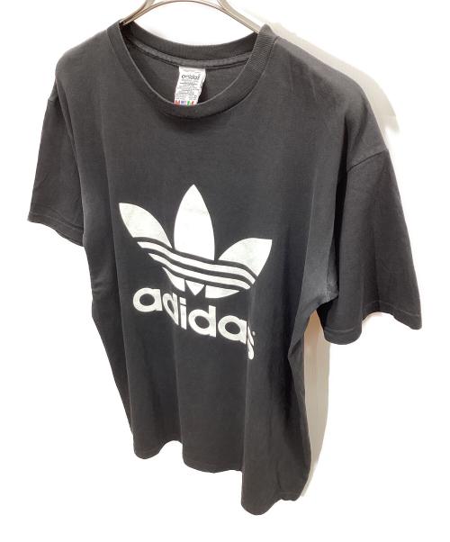 adidas（アディダス）adidas (アディダス) 半袖カットソー ブラック サイズ:Mの古着・服飾アイテム