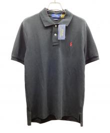 POLO RALPH LAUREN（ポロ・ラルフローレン）の古着「ポロシャツ」｜ブラック