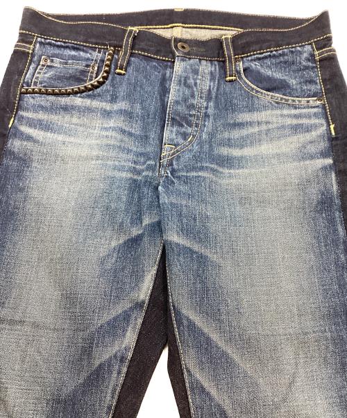 Hysteric Glamour（ヒステリックグラマー）Hysteric Glamour (ヒステリックグラマー) デニムパンツ ブルー×ネイビー サイズ:Sの古着・服飾アイテム