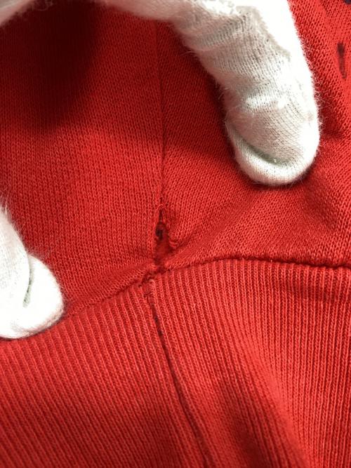 SNOOPY（スヌーピー）SNOOPY (スヌーピー) ハーフスナップスウェット レッド サイズ:不明の古着・服飾アイテム