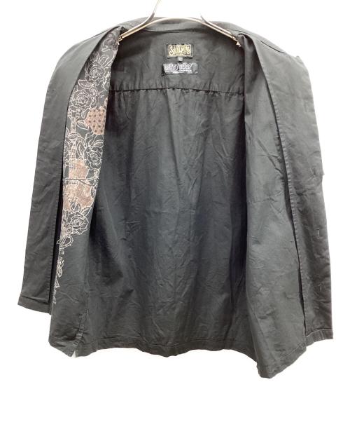 SKULL WORKS（スカルワークス）SKULL WORKS (スカルワークス) 半袖シャツ ブラック サイズ:Lの古着・服飾アイテム