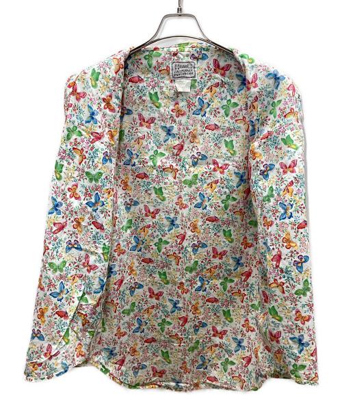 H BAR C（エイチバーシー）H BAR C (エイチバーシー) 長袖シャツ ホワイト×ピンク サイズ:Mの古着・服飾アイテム