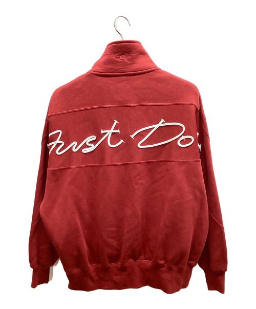 NIKE（ナイキ）NIKE (ナイキ) ハーフジップスウェット レッド サイズ:Mの古着・服飾アイテム