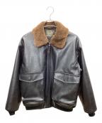 BEAMS HEARTビームスハート）の古着「フェイクレザージャケット」｜ブラック