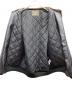 中古・古着 BEAMS HEART (ビームスハート) フェイクレザージャケット ブラック サイズ:S：7000円