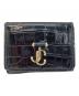 JIMMY CHOO（ジミーチュウ）の古着「3つ折り財布」｜ブラック