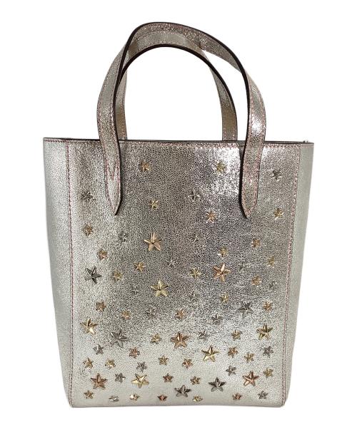 JIMMY CHOO（ジミーチュウ）JIMMY CHOO (ジミーチュウ) ジミーチュウ　2WAYバッグ シルバーの古着・服飾アイテム