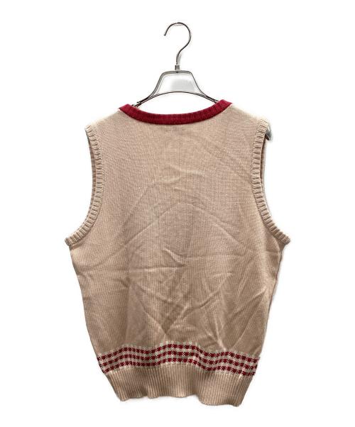 Christian Dior Sports（クリスチャン ディオールスポーツ）Christian Dior Sports (クリスチャン ディオールスポーツ) ニットベスト ピンク サイズ:Mの古着・服飾アイテム
