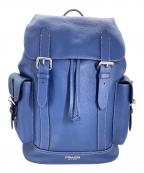 COACHコーチ）の古着「COACH　ハドソン バックパック」｜ブルー