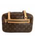 LOUIS VUITTON (ルイ ヴィトン) ルイヴィトン　モノグラム　シテMM ブラウン：150000円