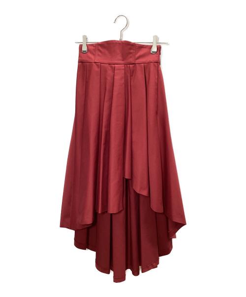 SHEGLIT（シェグリット）SHEGLIT (シェグリット) フレアスカート レッド サイズ:Mの古着・服飾アイテム