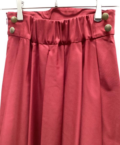SHEGLIT（シェグリット）SHEGLIT (シェグリット) フレアスカート レッド サイズ:Mの古着・服飾アイテム