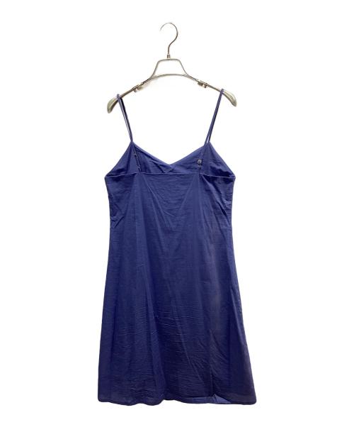 HER LIP TO（ハーリップトゥ）HER LIP TO (ハーリップトゥ) 長袖ワンピース ブルー サイズ:Sの古着・服飾アイテム