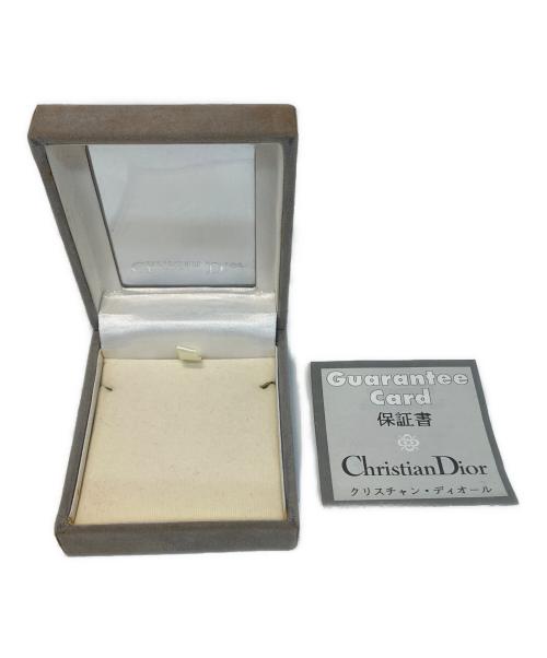 Christian Dior（クリスチャン ディオール）Christian Dior (クリスチャン ディオール) CDロゴ チェーンネックレス ゴールドカラーの古着・服飾アイテム