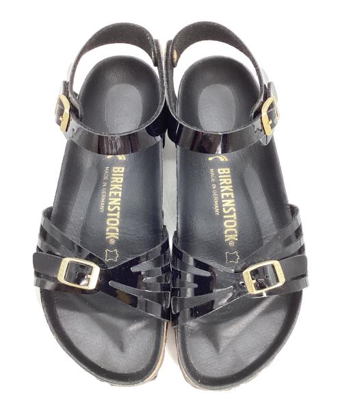 BIRKENSTOCK（ビルケンシュトック）BIRKENSTOCK (ビルケンシュトック) サンダル ブラック サイズ:24.5の古着・服飾アイテム