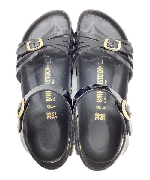 BIRKENSTOCK（ビルケンシュトック）BIRKENSTOCK (ビルケンシュトック) サンダル ブラック サイズ:24.5の古着・服飾アイテム