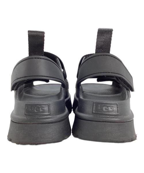 UGG（アグ）UGG (アグ) W GOLDENGLOW  ゴールデングロウ ブラック サイズ:24の古着・服飾アイテム
