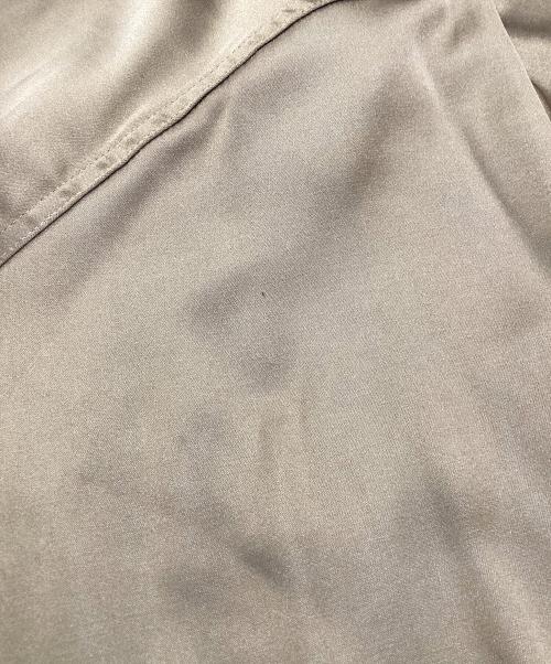 SPORTCLAD（スポーツクラッド）SPORTCLAD (スポーツクラッド) サテンブルゾン ブラウン サイズ:Fの古着・服飾アイテム