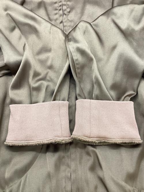 SPORTCLAD（スポーツクラッド）SPORTCLAD (スポーツクラッド) サテンブルゾン ブラウン サイズ:Fの古着・服飾アイテム