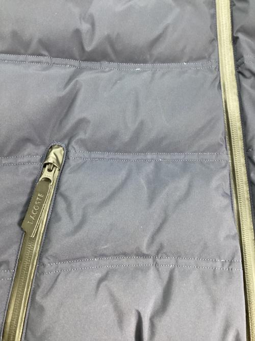 LACOSTE（ラコステ）LACOSTE (ラコステ) ダウンジャケット ネイビー サイズ:Lの古着・服飾アイテム