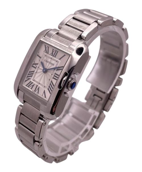 Cartier（カルティエ）Cartier (カルティエ) Tank Anglaise/タンクアングレーズ/W5310022/シルバー文字盤 シルバー文字盤の古着・服飾アイテム