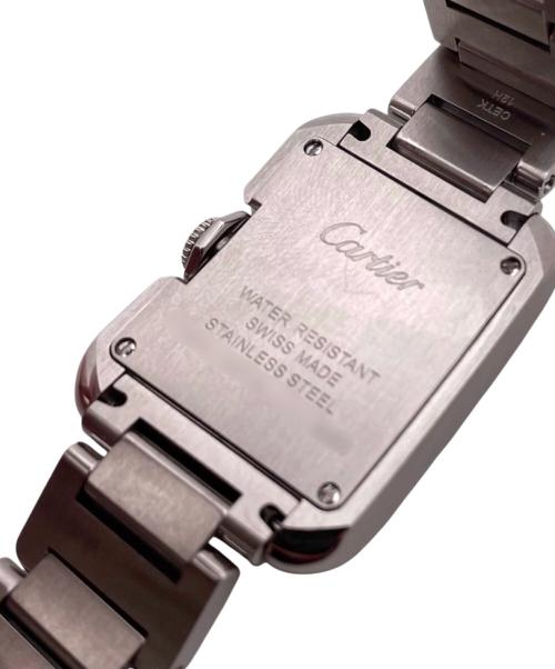 Cartier（カルティエ）Cartier (カルティエ) Tank Anglaise/タンクアングレーズ/W5310022/シルバー文字盤 シルバー文字盤の古着・服飾アイテム