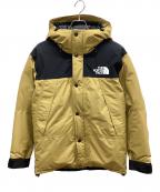 THE NORTH FACEザ ノース フェイス）の古着「ダウンジャケット」｜ブラック×ベージュ
