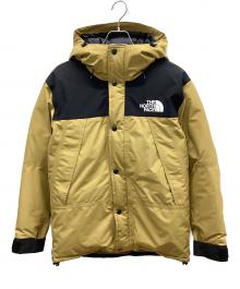 THE NORTH FACE（ザ ノース フェイス）の古着「ダウンジャケット」｜ブラック×ベージュ