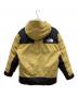THE NORTH FACE (ザ ノース フェイス) ダウンジャケット ブラック×ベージュ サイズ:M：28000円