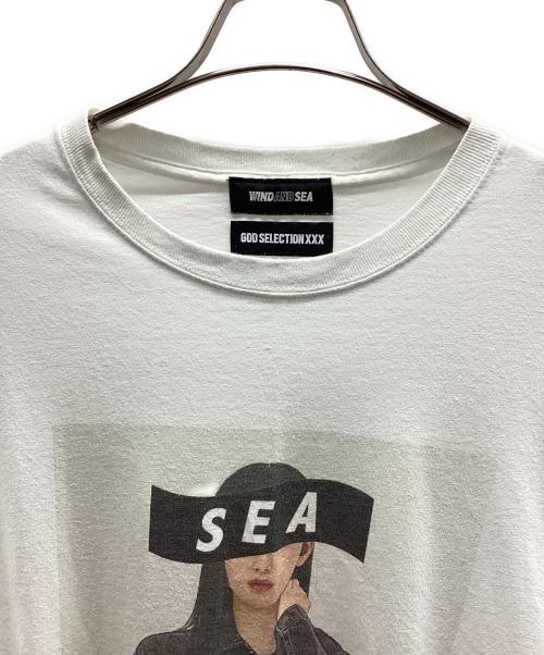 WIND AND SEA（ウィンダンシー）WIND AND SEA (ウィンダンシー) GOD SELECTION XXX (ゴッド セレクション トリプルエックス) 半袖カットソー ホワイト サイズ:Lの古着・服飾アイテム