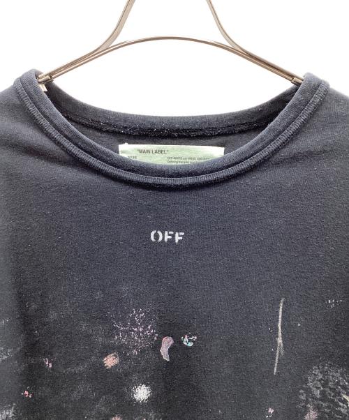 OFFWHITE（オフホワイト）OFFWHITE (オフホワイト) 半袖カットソー ブラック サイズ:Sの古着・服飾アイテム