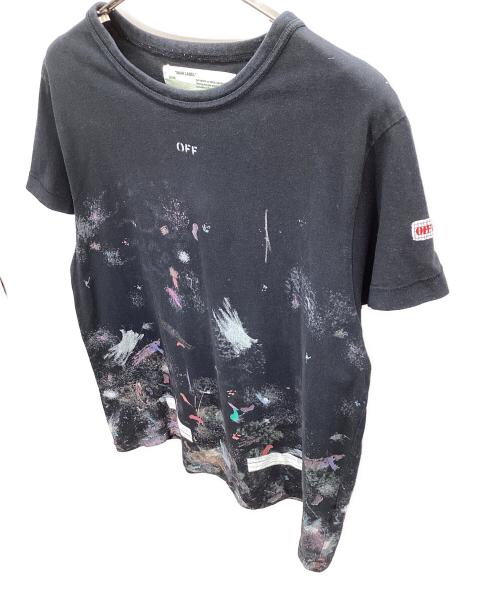 OFFWHITE（オフホワイト）OFFWHITE (オフホワイト) 半袖カットソー ブラック サイズ:Sの古着・服飾アイテム